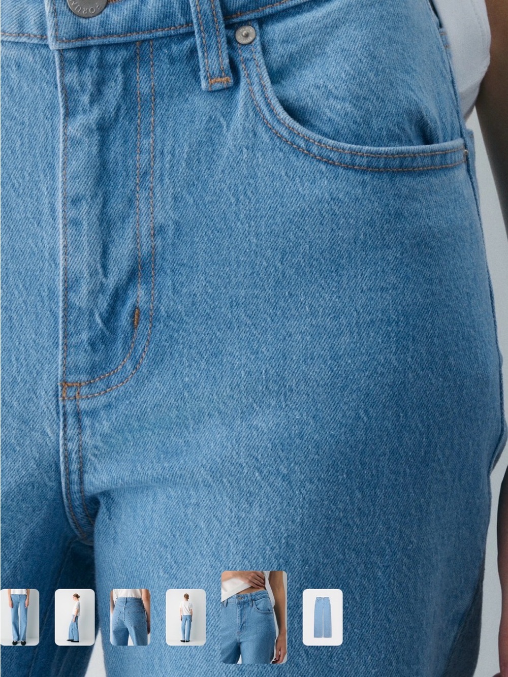 Aritzia Remy High Rise Wide Leg Jean - Picture 3 of 8